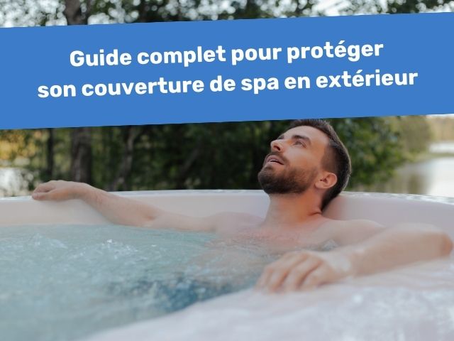 homme se détendant dans un spa